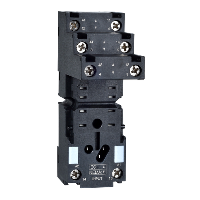 RXZE2S108M - soclu RXZ - contact separat - 12 A - < 250 V - conector - pt. releu RXM2.., Schneider Electric